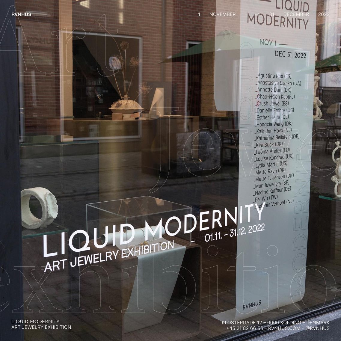 Annette Dam - Liquid Modernity, RVNHUS, Århus, 2022